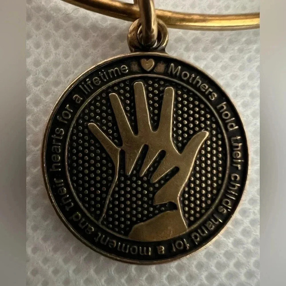 Alex and Ani | Mother/child Hand in Hand charm bracelet. - Picture 12 of 12